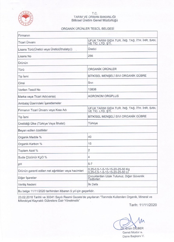 Agronom Orgplus